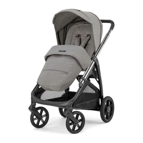 Aptica Glam Tek El Tek Hamle ile Katlanıp Açılan Çift Yön Bebek Arabası - Platinum Grey