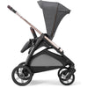 Aptica Glam Tek El Tek Hamle ile Katlanıp Açılan Çift Yön Bebek Arabası - Velvet Grey