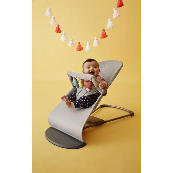Babybjörn Balance Bliss Ana Kucağı Cotton 3D Jersey Oyuncaklı (soft) / Light Grey - Baby Baby Bebek Mağazaları