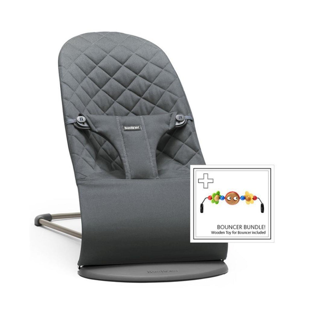 Babybjörn Balance Bliss Ana Kucağı Cotton Oyuncaklı /Anthracite