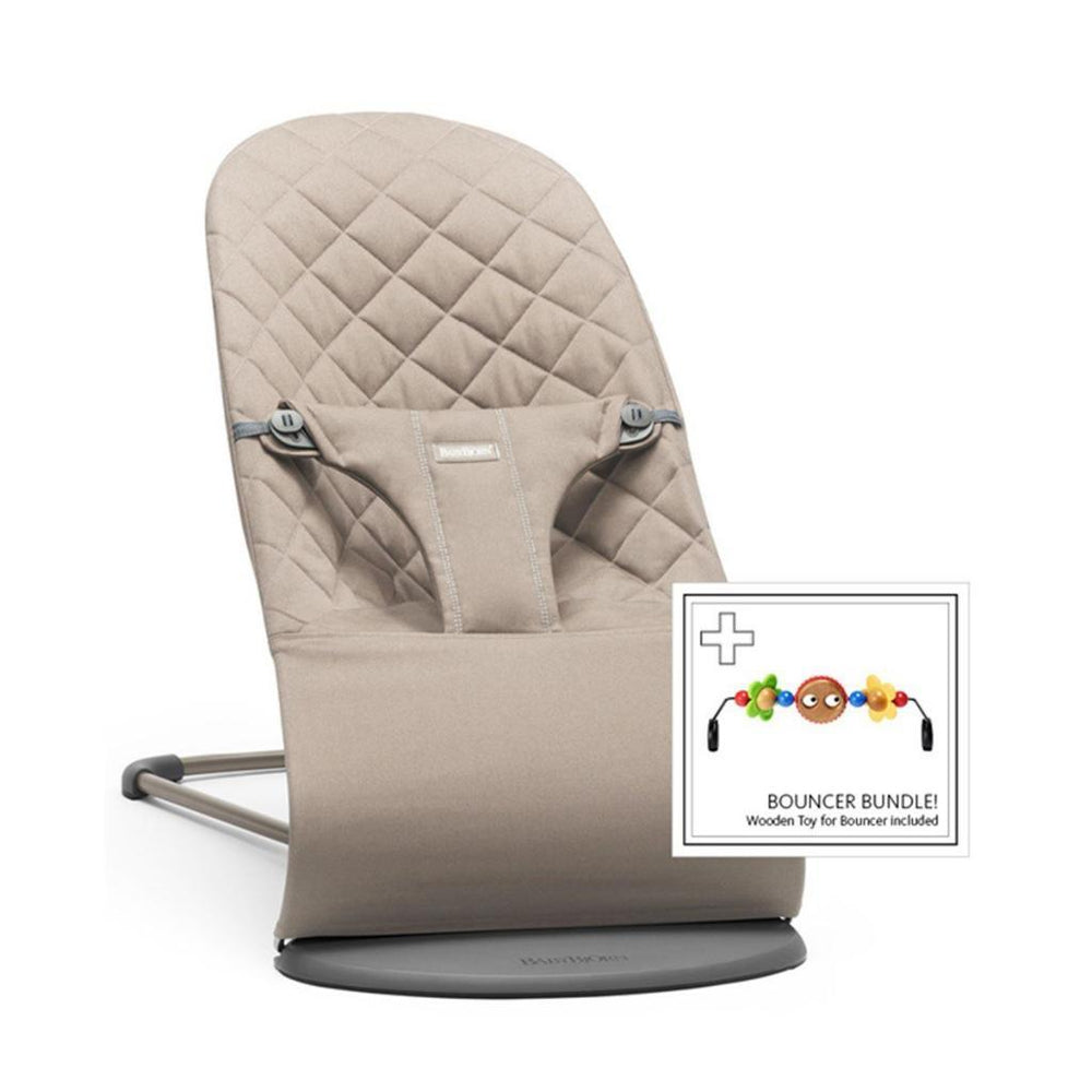 Babybjörn Balance Bliss Ana Kucağı Cotton Oyuncaklı /Sand Grey