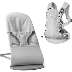 Babybjörn Balance Bliss Ana Kucağı Woven Melange & Kanguru Harmony 3D Mesh / Light Grey