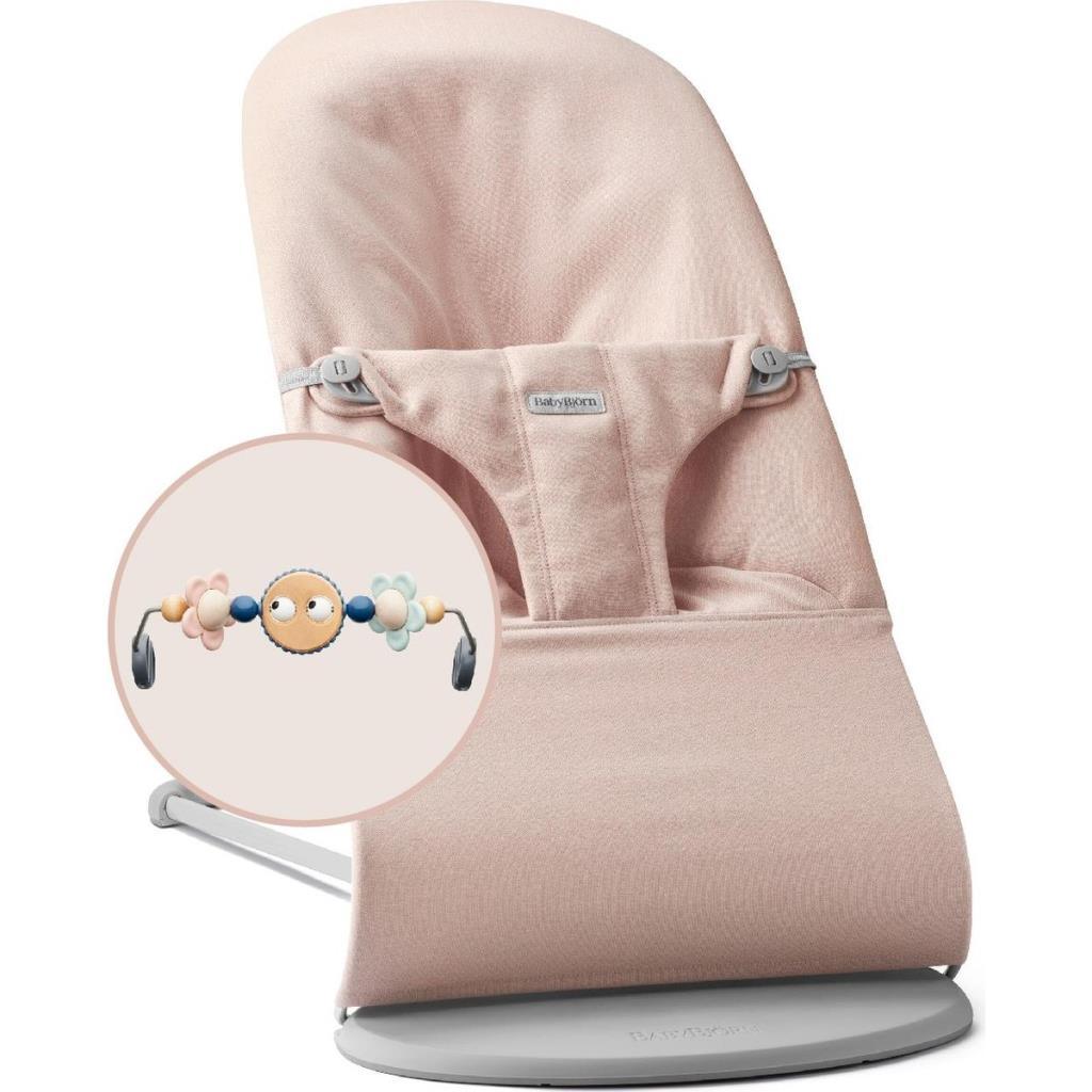 Babybjörn Balance Bliss Ana Kucağı Woven Melange Oyuncaklı / Light Pink - Baby Baby Bebek Mağazaları