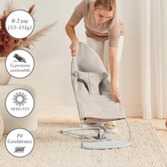 BabyBjörn Balance Bliss Ana Kucağı Cotton 3D Jersey / Light Beige