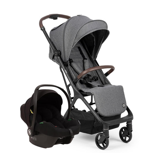 Compact Autofold Black Cosmo Travel Sistem Bebek Arabası Grey