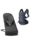 Balance Soft Woven Jersey Tri-Fabric Dark Grey & Kanguru Harmony Mesh Antracite