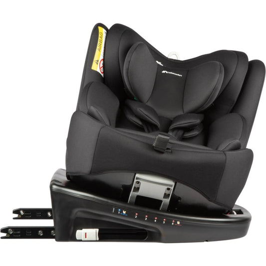 Bebeconfort EvolveFix i-Size 360 Derece Dönebilen Yatabilen İsofix'li 0-36 Kg Oto Koltuğu Black Mist