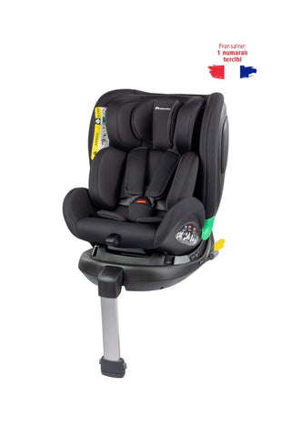 Bebeconfort EvolveFix Plus i-Size 360 Derece Dönebilen Yatabilen İsofix'li 0-36 Kg Oto Koltuğu Black