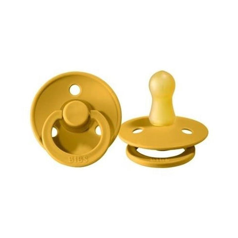 Bibs Kauçuk Emzik 0-6 Ay Mustard