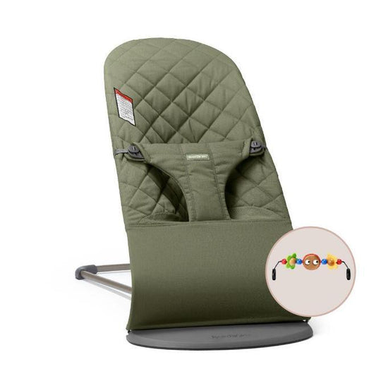 Bliss Ana Kucağı Cotton Oyuncaklı / Dark Green - Baby Baby Bebek Mağazaları