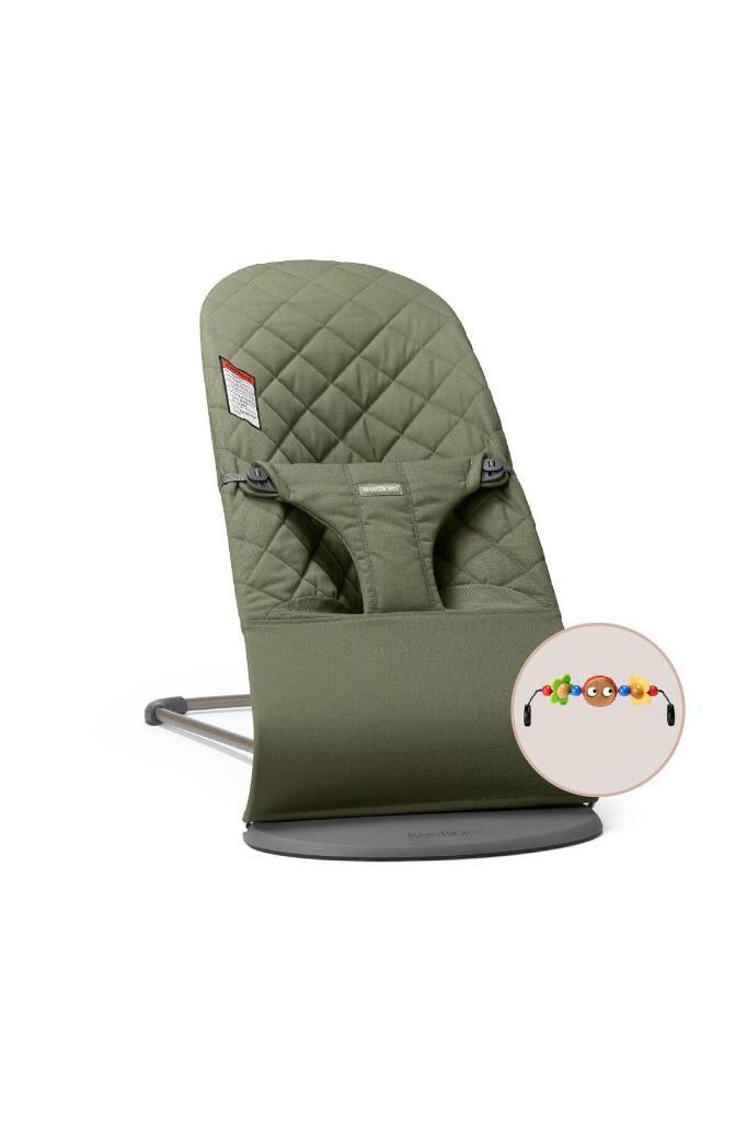 Bliss Ana Kucağı Cotton Oyuncaklı / Dark Green - Baby Baby Bebek Mağazaları