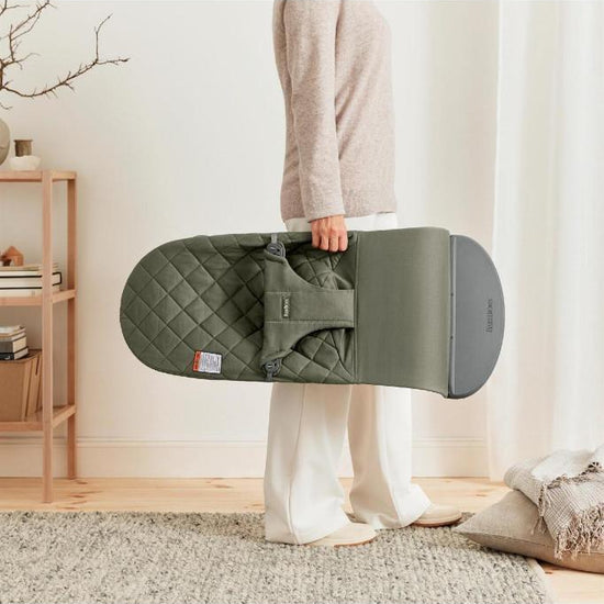 Bliss Ana Kucağı Cotton Oyuncaklı / Dark Green - Baby Baby Bebek Mağazaları