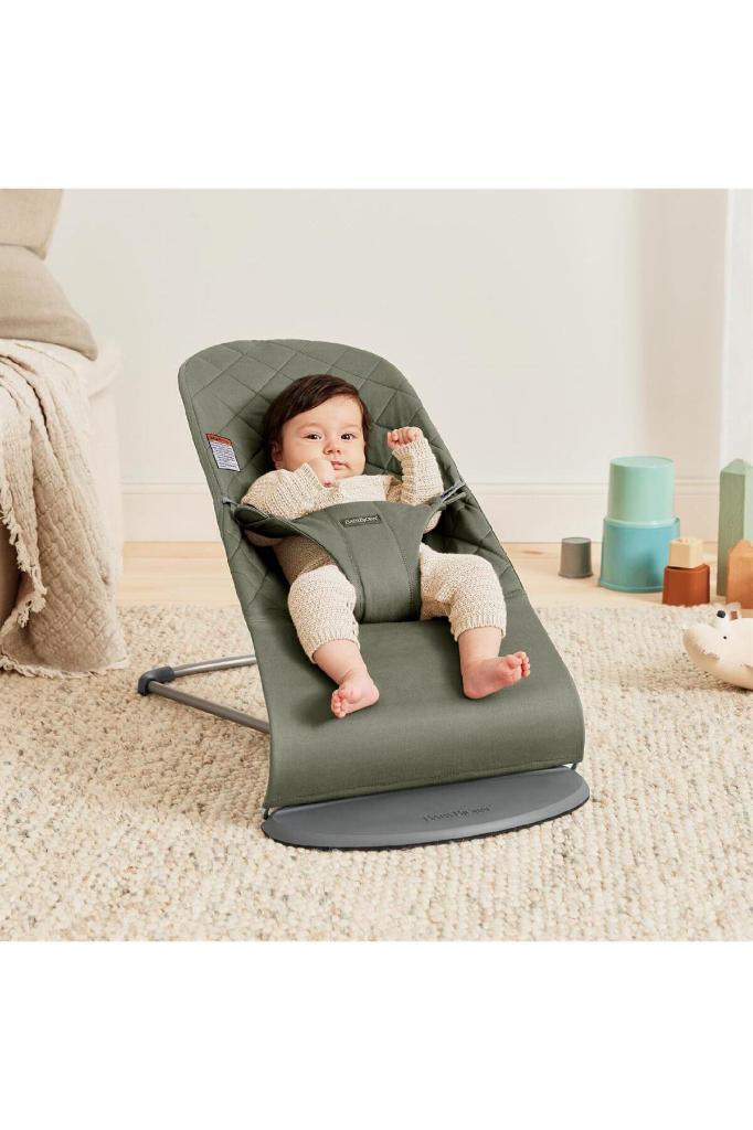 Bliss Ana Kucağı Cotton Oyuncaklı / Dark Green - Baby Baby Bebek Mağazaları