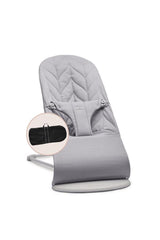 Bliss Ana Kucağı Petal Woven Cotton Çantalı / Grey