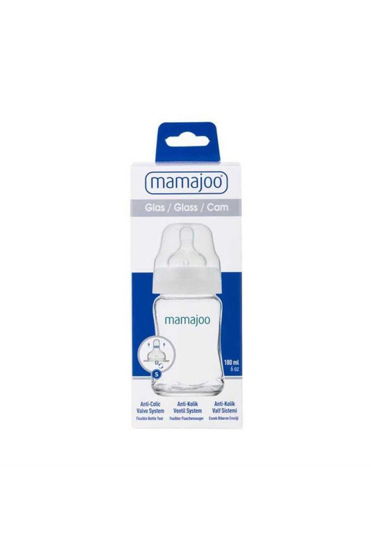 Cam Antikolik Biberon 180 ml 0 Ay+ | Yavaş Akışlı