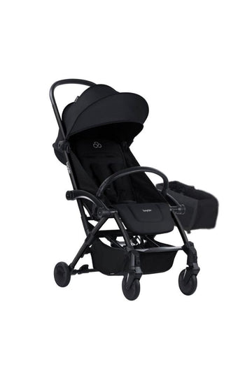 Connect 3 Bebek Arabası / Black-Grey Melange Yan Düzenleyici Çanta Hediyeli