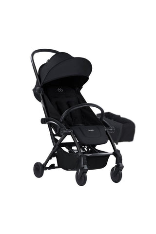 Connect 3 Bebek Arabası / Black-Grey Melange Yan Düzenleyici Çanta Hediyeli