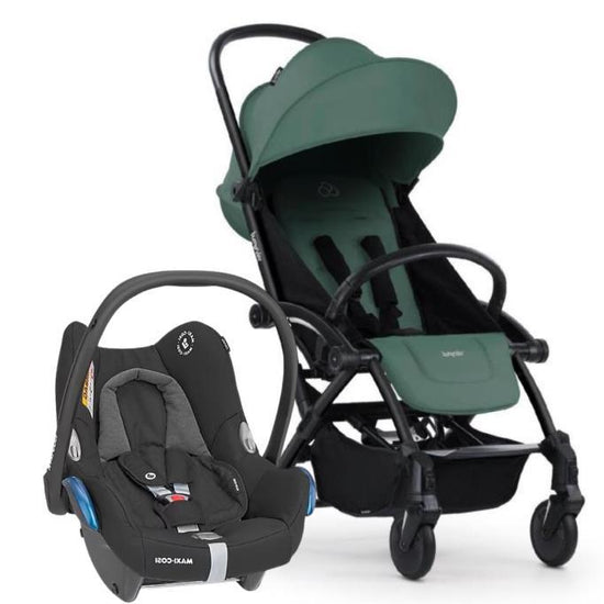 Connect 3 Bebek Arabası Black-Olive Travel Set Cabriofix Black - Baby Baby Bebek Mağazaları