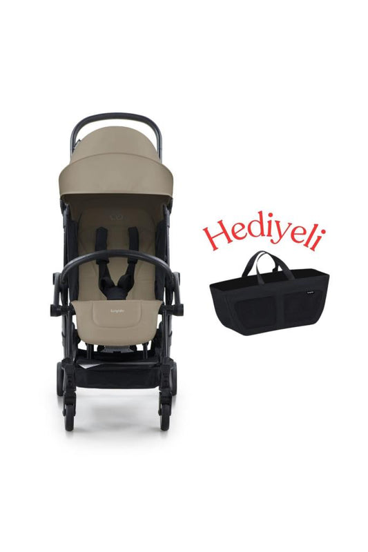 Connect 3 Bebek Arabası / Black-Sand Yan Düzenleyici Çanta Hediyeli