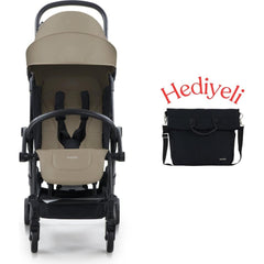 Connect³ Bebek Arabası Black-Sand & Yan Bakım Çantası Hediyeli