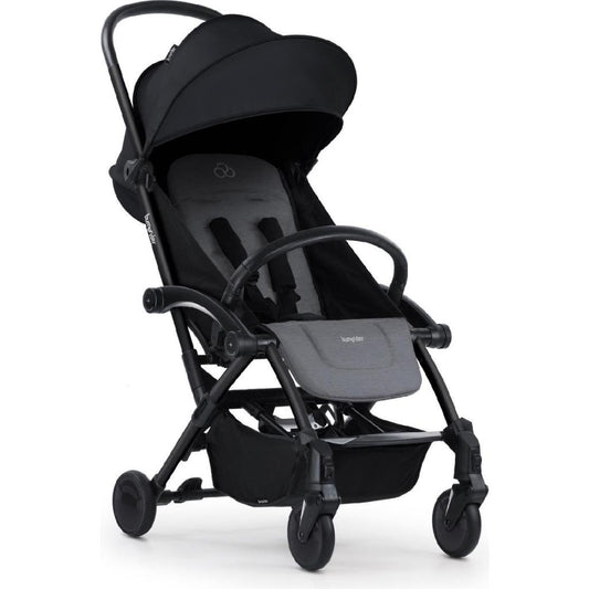 Connect³ Black-Grey Melange Bebek Arabası & Connect Trn Grup 0+ Oto Koltuğu Grey & Oto Koltuk Adaptörü