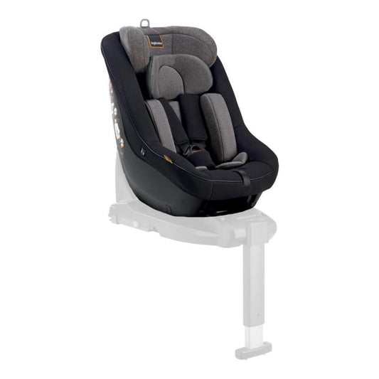 Darwin Next Stage i-Size Bebek Oto Koltuğu 40-105 cm Çift Yön/360° Kullanım - Vulcan Black