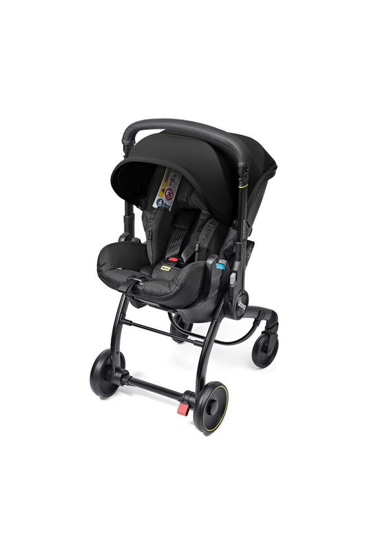 X Bebek Arabasına Dönüşen Tekerlekli gr 0 I-size 3 Yatış Pozisyonlu Ana Kucağı Oto Koltuğu - Nitro Black
