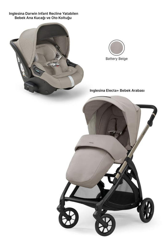 Electa+ Tek El ile Katlanıp Açılan Çift Yön Bebek Arabası Yatabilen Ana Kucağı Hediyeli