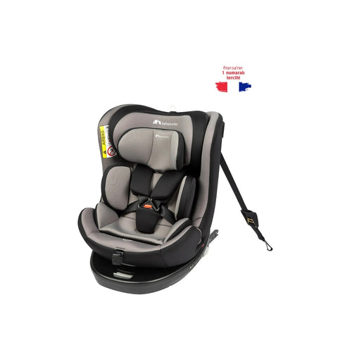 Bebeconfort EvolveFix i-Size 360 Derece Dönebilen Yatabilen İsofix'li 0-36 Kg Oto Koltuğu Grey Mist