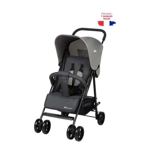 Bebeconfort Foggy Ultra Kompakt Tek Elle Katlanabilen Baston Bebek Arabası Tinted Stone