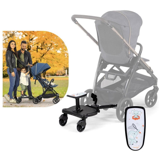 Hero Bebek Arabaları Için Oturaklı 2. Çocuk Aparatı Elephant