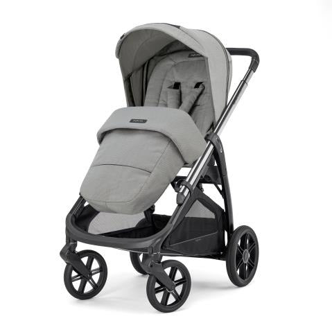 Aptica Glam Tek El Tek Hamle ile Katlanıp Açılan Çift Yön Bebek Arabası - Satin Grey