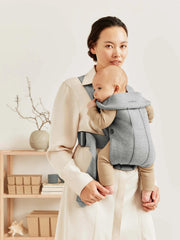 BabyBjörn Kanguru Mini 3D Cotton Jersey / Light Grey
