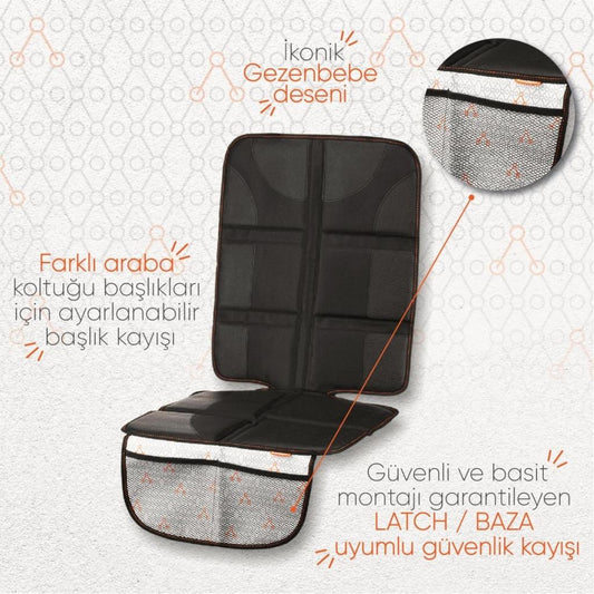 Kalın Pedli Araba Koltuk Koruyucu