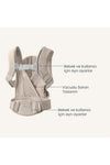 Kanguru Hold Woven Sand Grey
