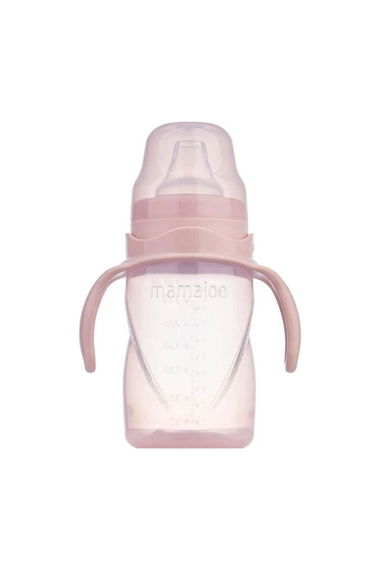 Kulplu Akıtmaz Eğitici Bardak Powder Pink 270 ml & Anti Kolik Bardak Ucu