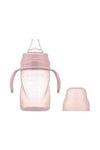 Kulplu Akıtmaz Eğitici Bardak Powder Pink 270 ml & Anti Kolik Bardak Ucu
