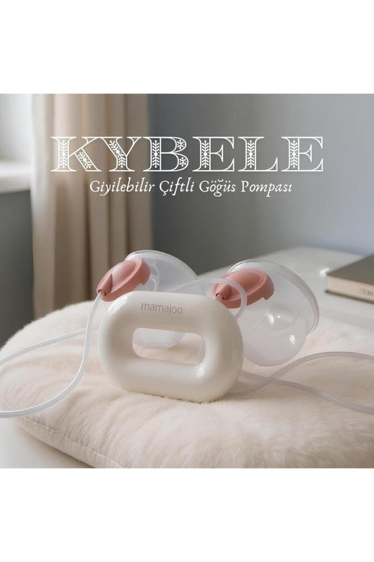Kybele Giyilebilir Çiftli Göğüs Pompası 150 ml | 9 Kademe Ayarı