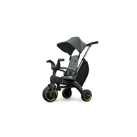 Liki Trike Tek Parça Katlanır 3 Tekerlekli Bebek Bisikleti S3 - Forest Grey