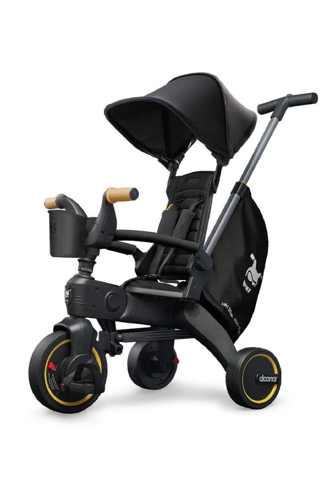 Liki Trike S5 Ebebeyn Kontrollü Katlanabilir Bisiklet Nitro Black