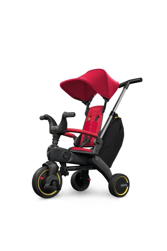 Liki Trike Tek Parça Katlanır 3 Tekerlekli Bebek Bisikleti S3 - Flame Red