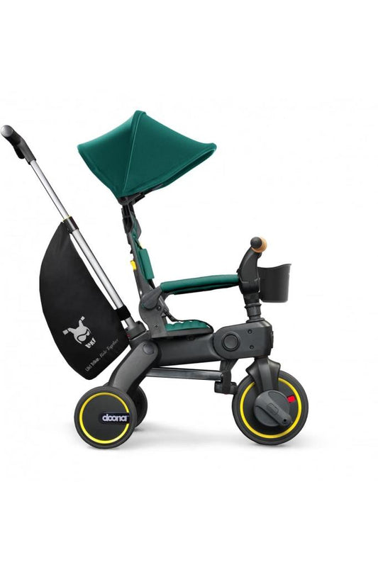 Liki Trike Tek Parça Katlanır 3 Tekerlekli Bebek Bisikleti S5 - Racing Green
