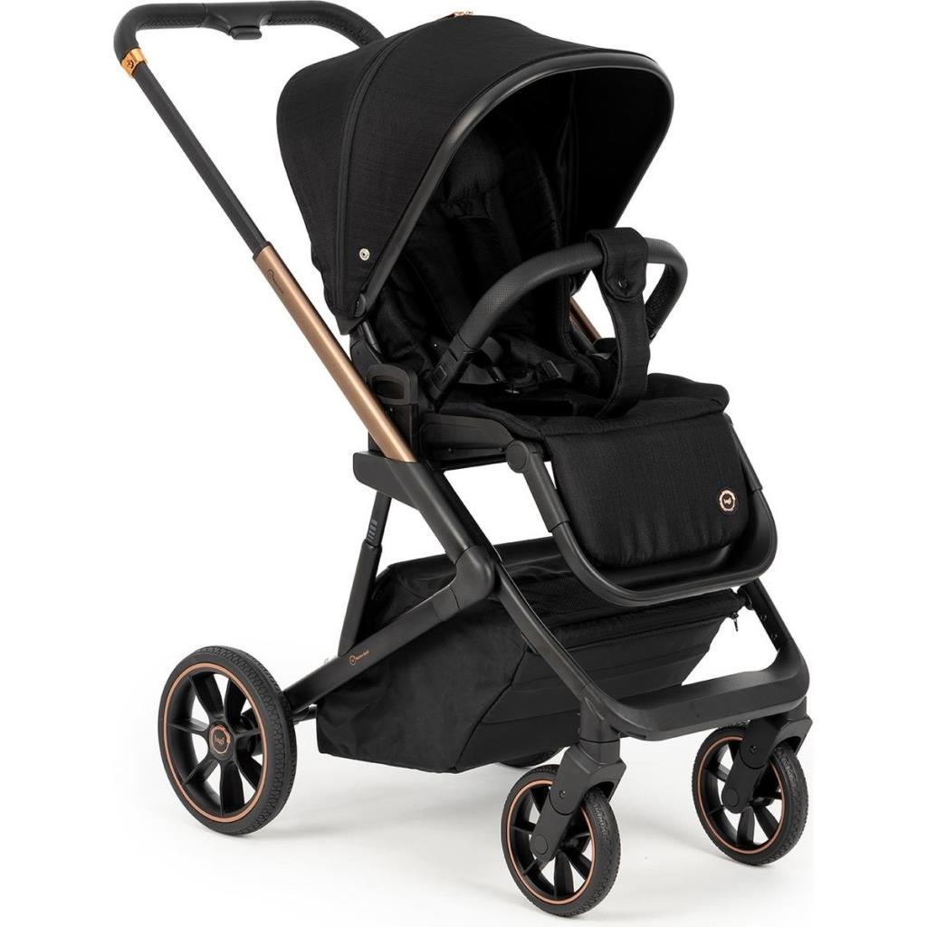 Nanofold 3 Grey Cosmo Travel Sistem Bebek Arabası Black Gold