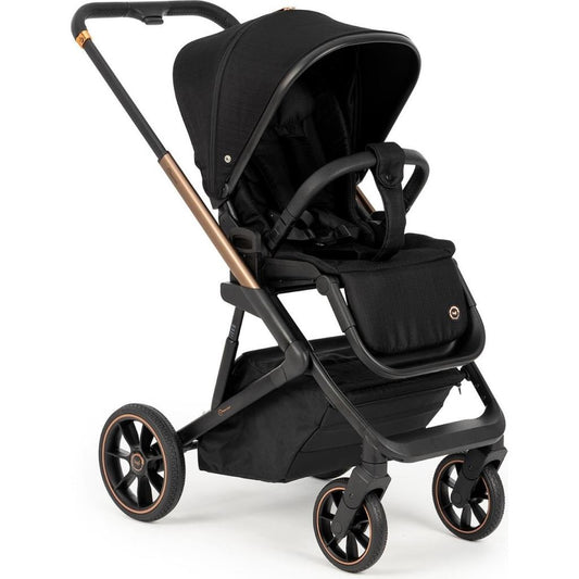 Nanofold 3 Grey Cosmo Travel Sistem Bebek Arabası Black Gold