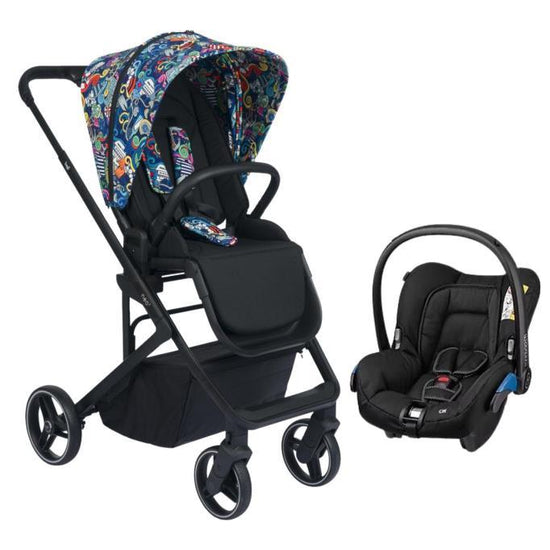 Neo 2 Multicolor Black Raven Travel Sistem Bebek Arabası - Baby Baby Bebek Mağazaları