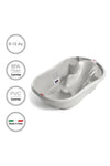 OkBaby Onda Banyo Küveti & Bebek Duşu & Doğal Banyo Süngeri No.10 / A.Gri