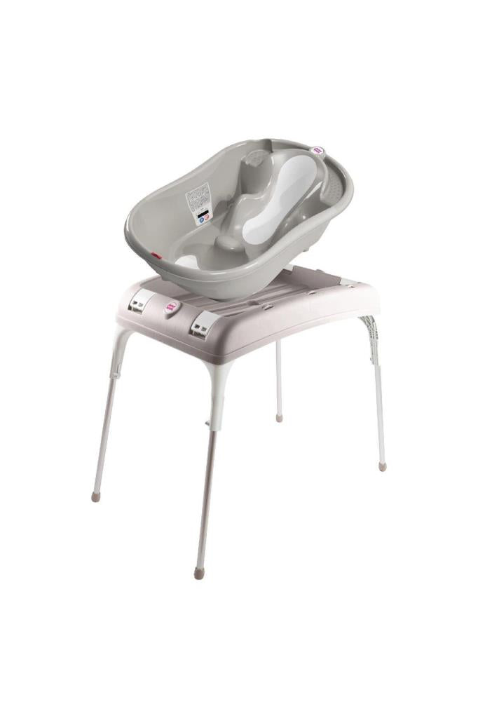 OkBaby Onda Evol Banyo Küveti & Banyo Küvet Taşıyıcı / Gri