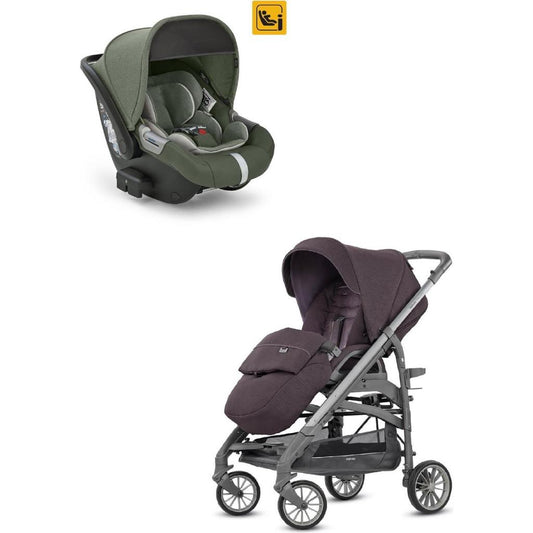 Trilogy Tek El ile Açılan Çift Yön Bebek Arabası ve Darwin Ana Kucağı Hediyeli