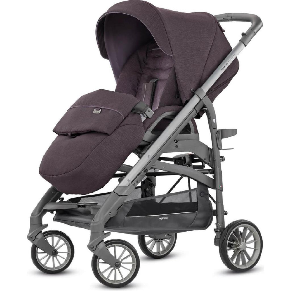 Trilogy Tek El Tek Hamle ile Katlanıp Açılan Çift Yön Bebek Arabası - Marron Glace