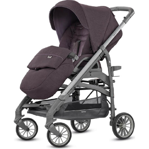 Trilogy Tek El Tek Hamle ile Katlanıp Açılan Çift Yön Bebek Arabası - Marron Glace
